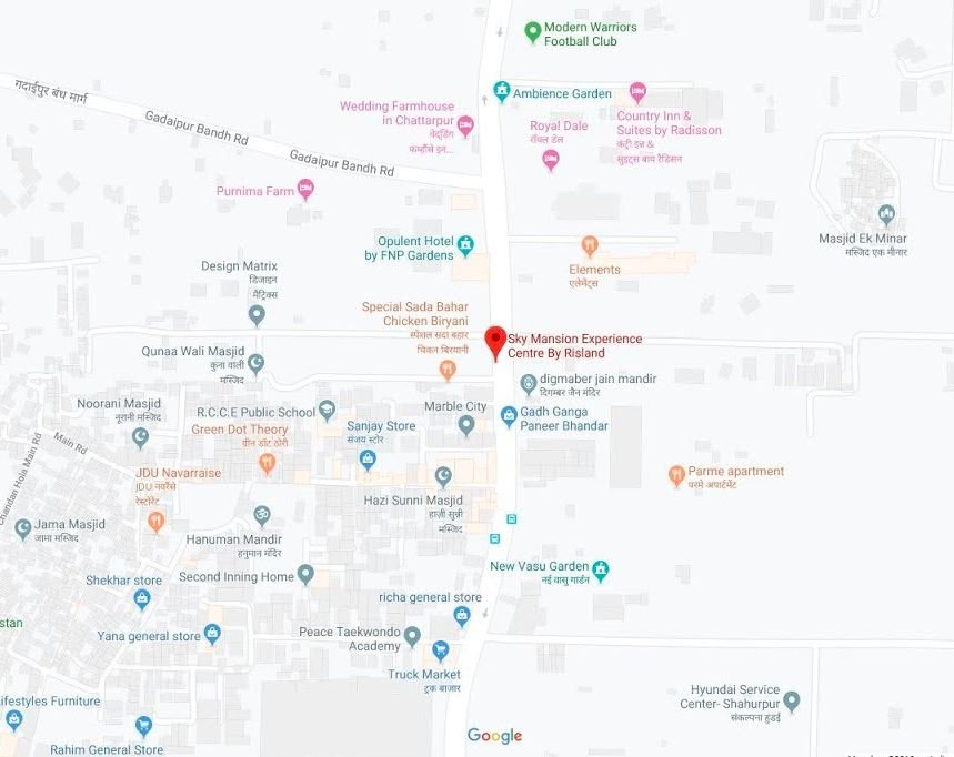 Risland Skymansion Penthouses Location map