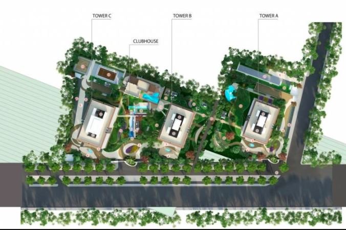 Mahindra luminare Gurgaon site plan